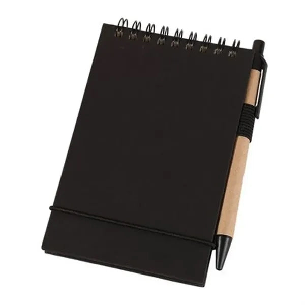 Eco-Friendly Mini Notepad with Pen: Compact & Portable for O