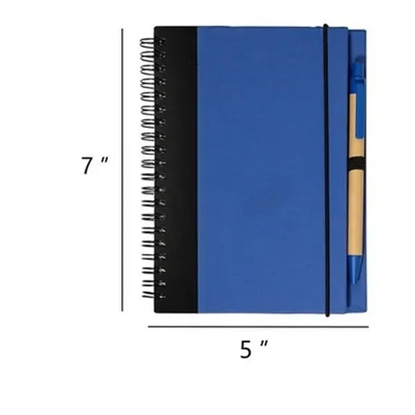 Eco-Friendly Hardcover Journal with Pen