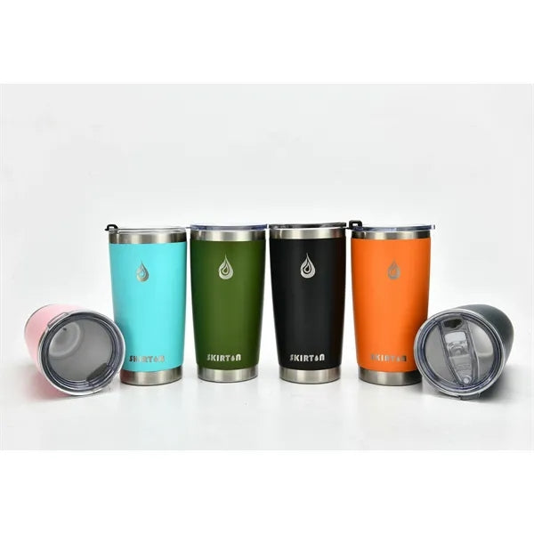 20oz Stainless Steel Travel Tumbler with Magnetic Lid