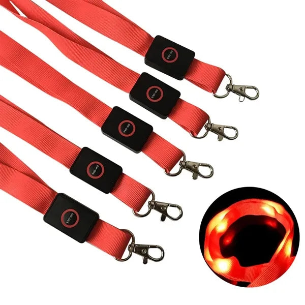 LED Fully Customizable Lanyards