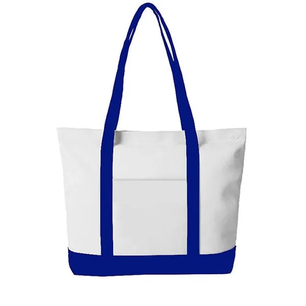 Boat Tote Bag With Front Pocket