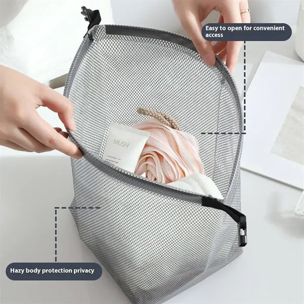 Waterproof EVA Travel Pouch With Privacy Shield And Wet Dry