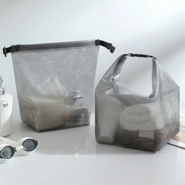 Waterproof EVA Travel Pouch With Privacy Shield And Wet Dry