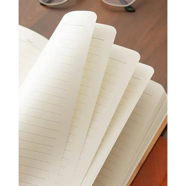 A5 Bamboo Texture Notebook with Magnetic Closure