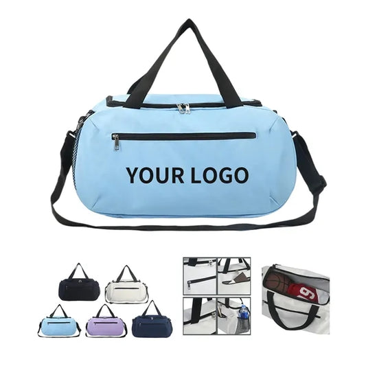 Multi-Pocket Travel Gym Bag with Straps