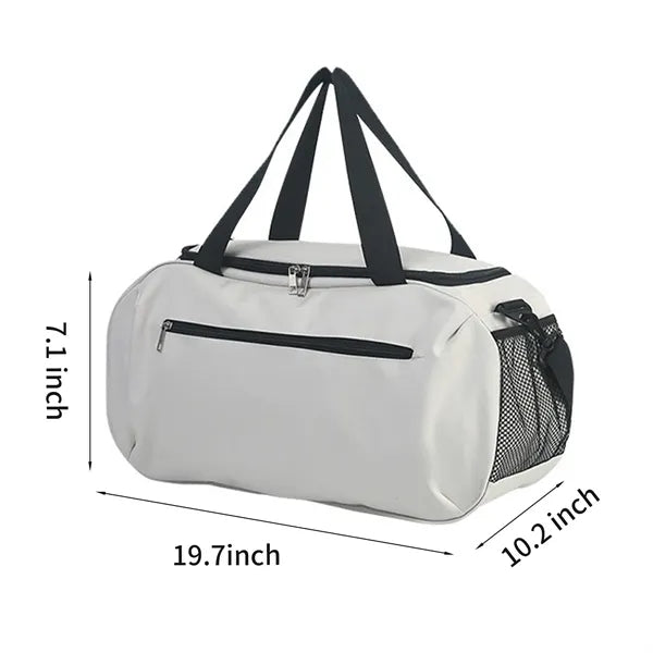 Multi-Pocket Travel Gym Bag with Straps