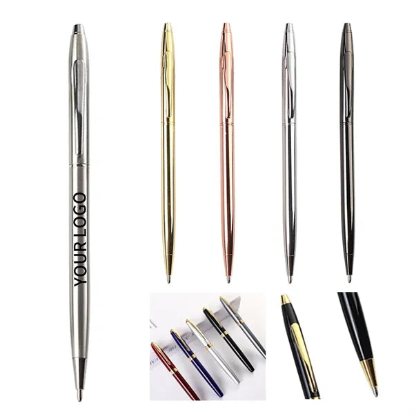 Metal Turning Ballpoint Pen