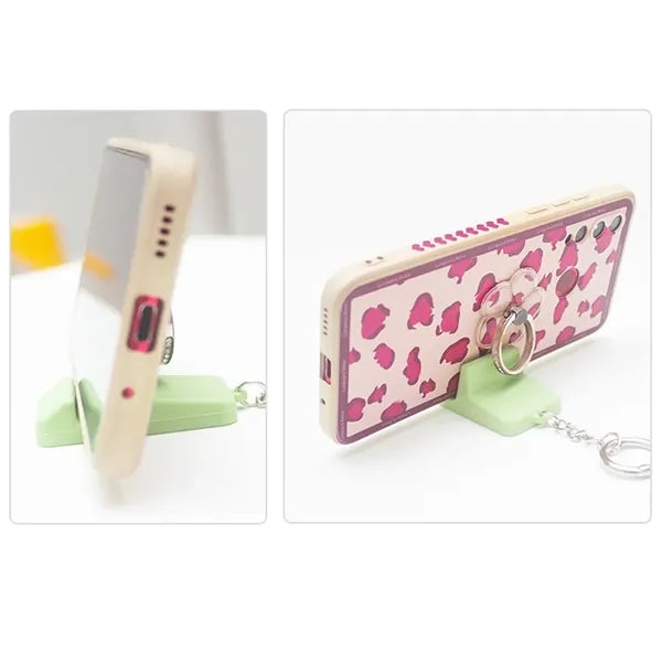 Lazy Phone Stand Holder Key Chain