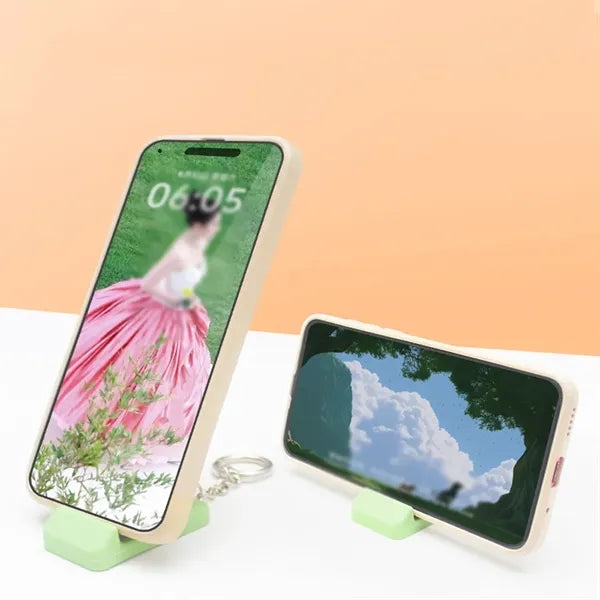 Lazy Phone Stand Holder Key Chain