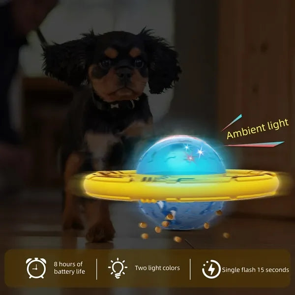 TPR Glow Treat Puzzle Pet Dog Toy