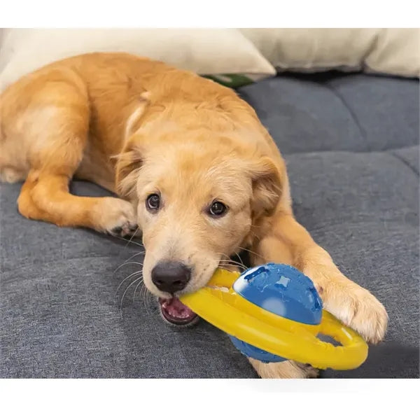 TPR Glow Treat Puzzle Pet Dog Toy