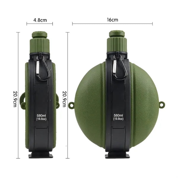 Portable Camouflage Outdoor Sports Water Bottle