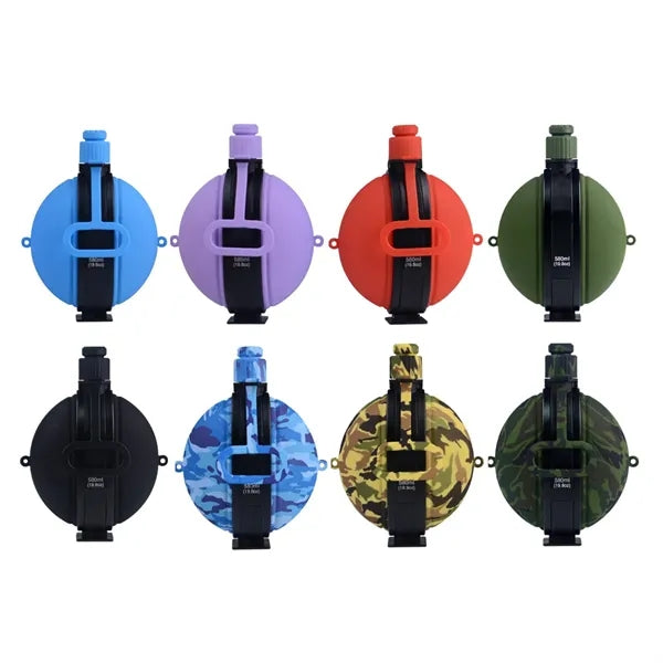 Portable Camouflage Outdoor Sports Water Bottle