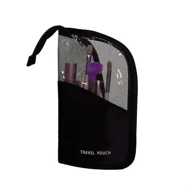 Travel Foldable Makeup Brush Holder Bag