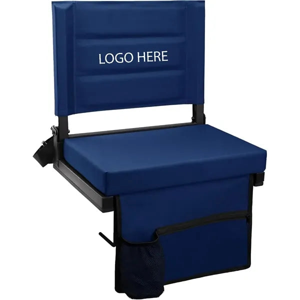 Stadium Bleacher Seat with Built-In Storage