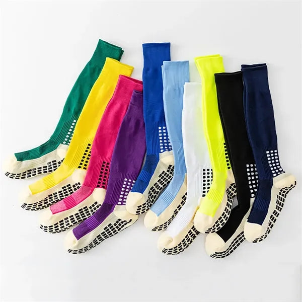 Anti-Slip Cushioned Compression Football Socks