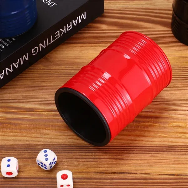 Oil Drum - Shaped Dice Cup Set