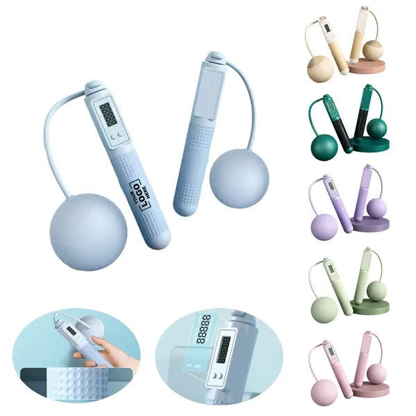 Smart Jump Rope with LED Counter - Cordless & Traditional Us