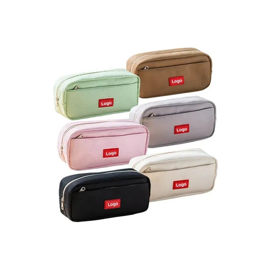 Large Capacity PencilCase With Minimalist Solid Color Design