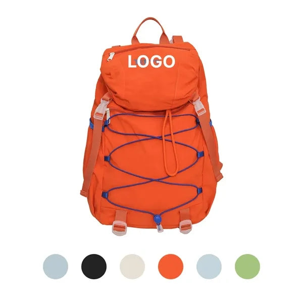 Lightweight Waterproof Hiking Backpack With Drawstring Closu