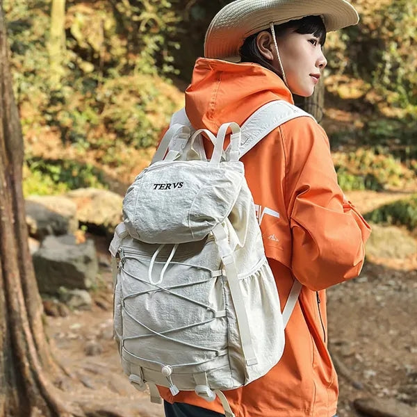 Lightweight Waterproof Hiking Backpack With Drawstring Closu