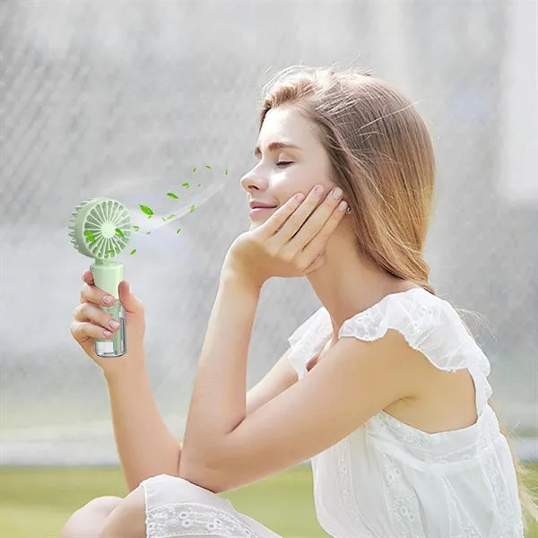 Portable Travel Handheld Misting Fan for Outdoor