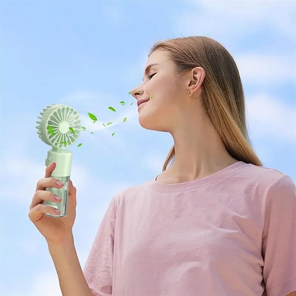 Portable Travel Handheld Misting Fan for Outdoor