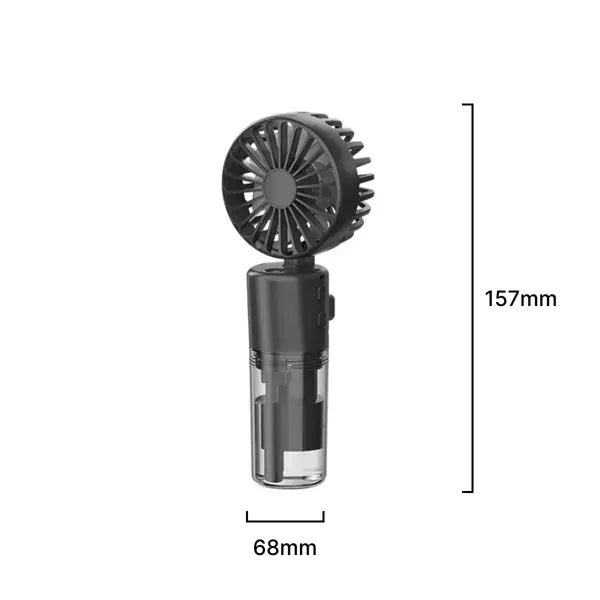 Portable Travel Handheld Misting Fan for Outdoor