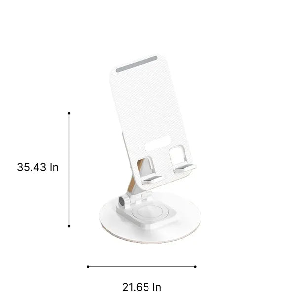Adjustable Foldable Metal Phone Stand With Anti Slip Base