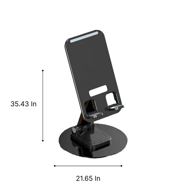Adjustable Foldable Metal Phone Stand With Anti Slip Base