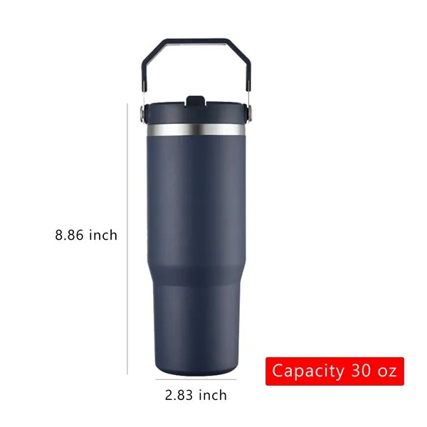 30 oz Vacuum Insulated Stainless Steel Travel Tumbler
