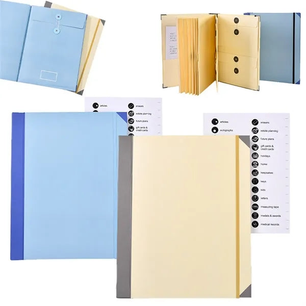 In Case I Go Missing Organizer Binder Folder