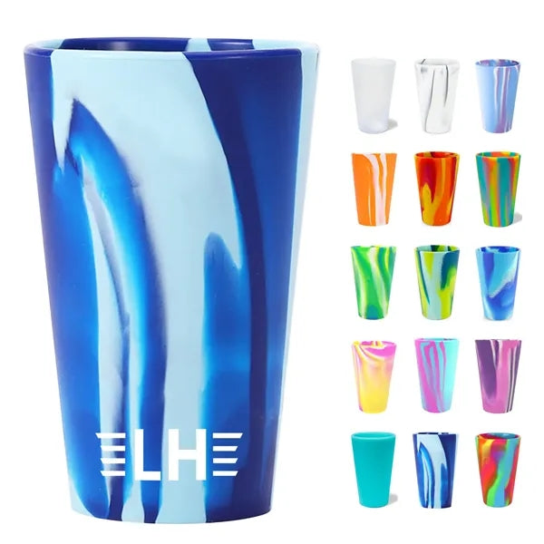 16 Oz. Silicone Pint Glass Cup