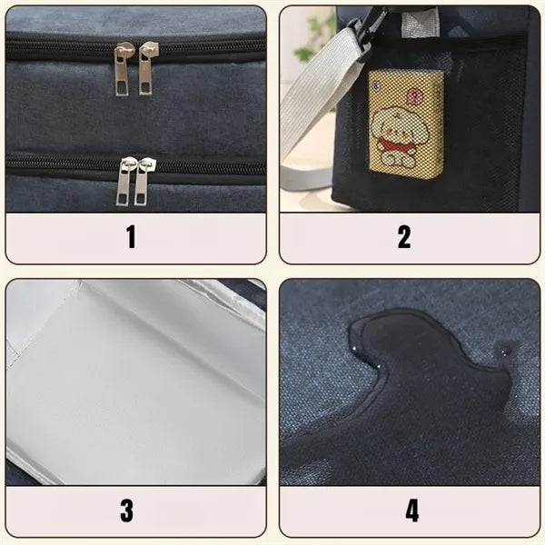 PEVA Double Layer Picnic Bag