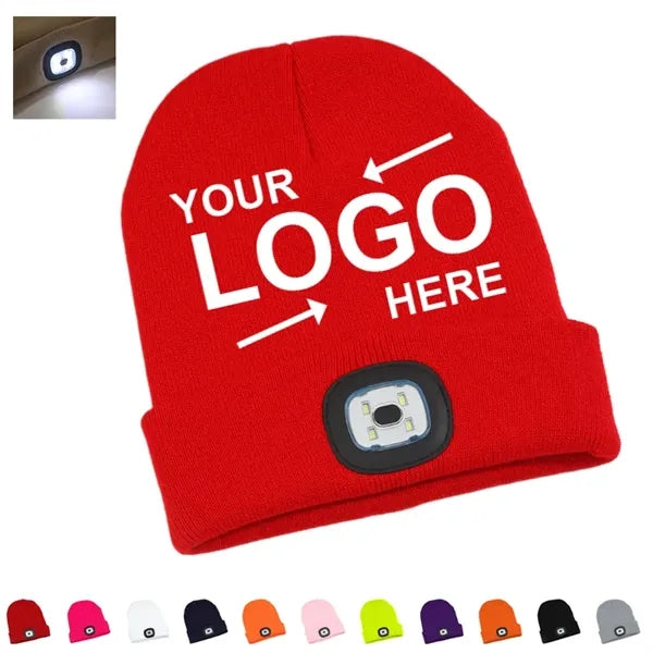 Led Light Knit Beanie