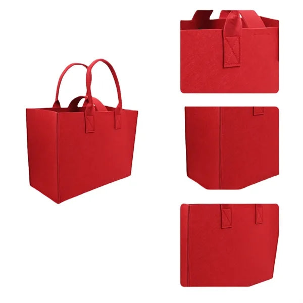 Eco-Friendly Felt Large Capacity Tote Bag