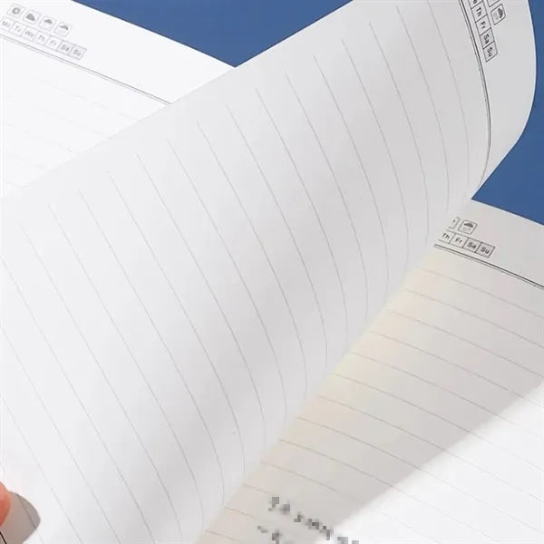 A5 PU Leather Cover Classic Lined Paper Journal Notebooks