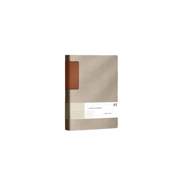 A5 PU Leather Cover Classic Lined Paper Journal Notebooks