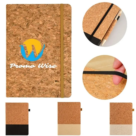 A5 Cork Hardcover Premium Thick Paper Journal Notebooks