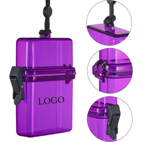 Waterproof Case ID Card Holder