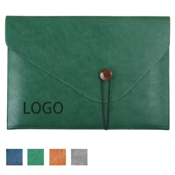 A4 Pu Leather Document Bag