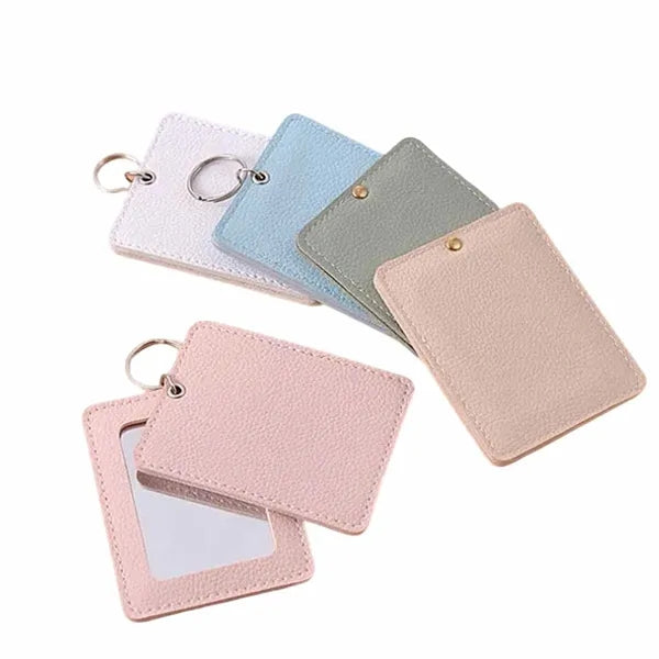 Portable Keychain Cosmetic Mirror