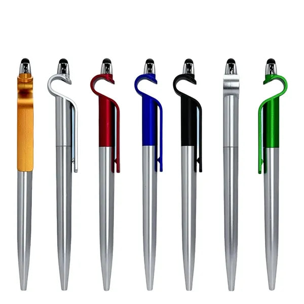 Cell Phone Holder Atomic Touch Screen Ballpoint Pen