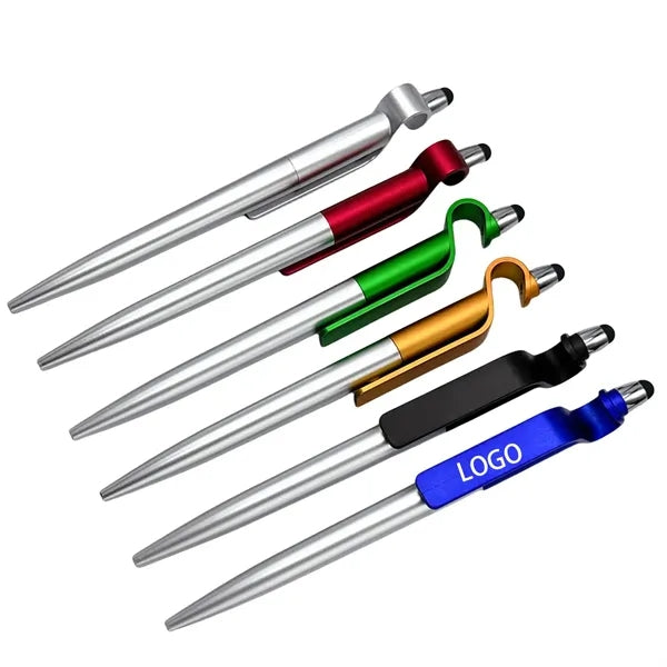 Cell Phone Holder Atomic Touch Screen Ballpoint Pen