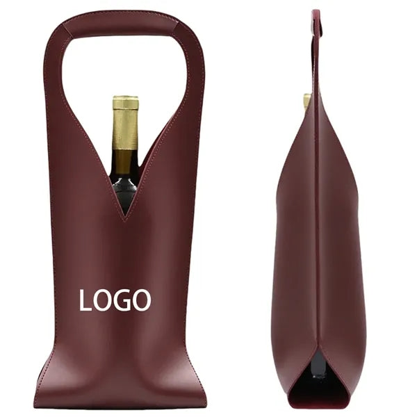 Pu Leather Wine Bag