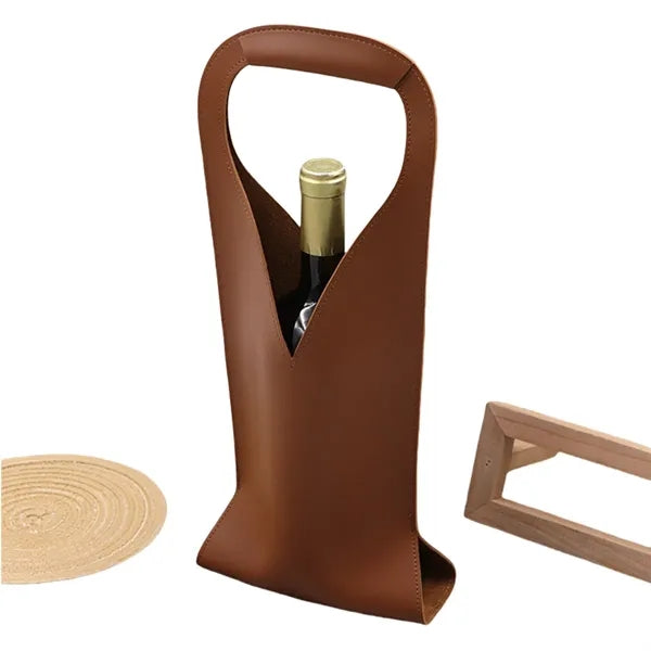 Pu Leather Wine Bag