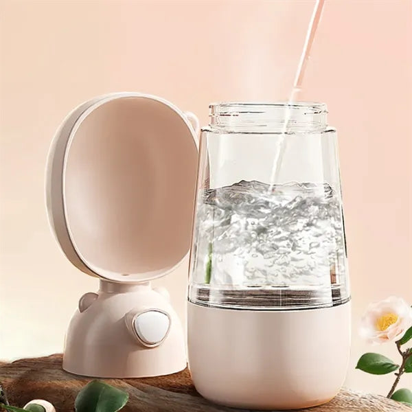 Multifunctional Travel Pet Water Bottle with Food Container