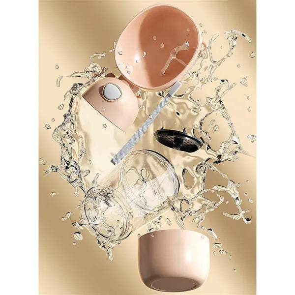 Multifunctional Travel Pet Water Bottle with Food Container
