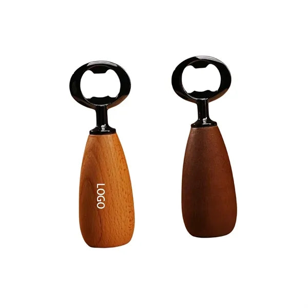 Solid Wooden Bottle Opener