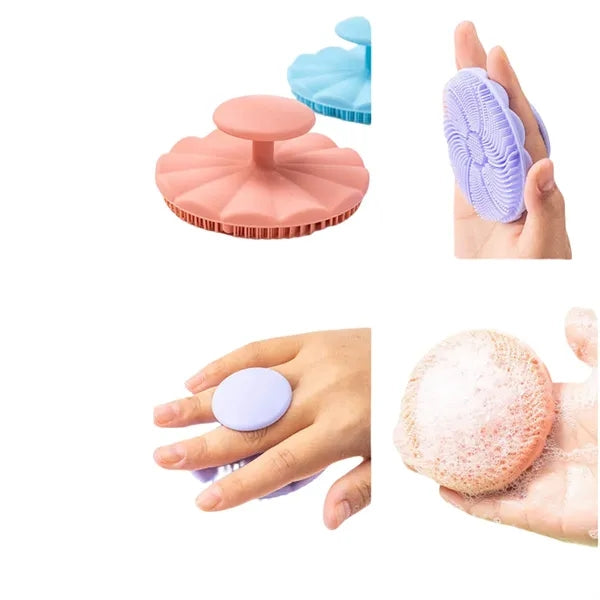 Portable Silicone Face Wash Brush